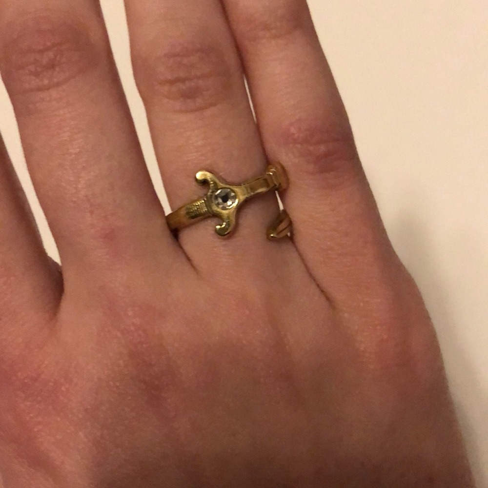 Alex and Ani Sword ring